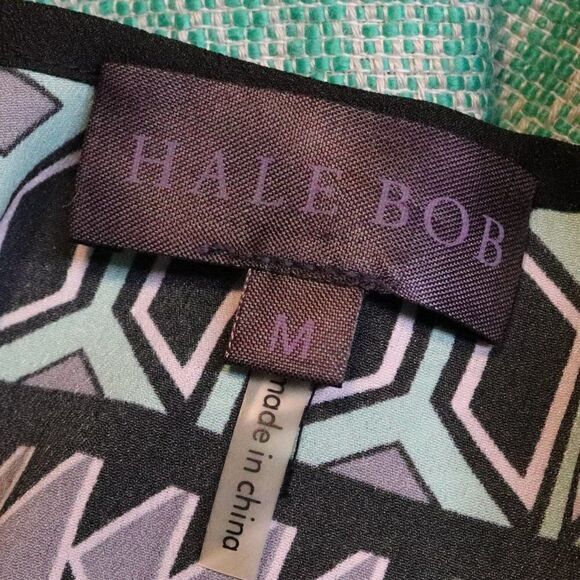 Hale Bob | Long Sleeve Shift Dress Medium - Picture 5 of 5